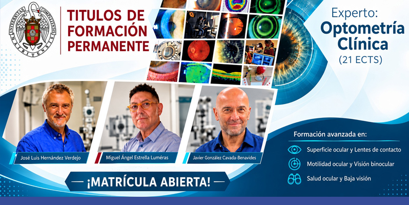 EXPERTO OPTOMETRÍA CLÍNICA